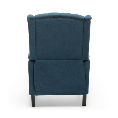 Walter Tufted Fabric Wingback Recliner Club Chair by Christopher Knight Home