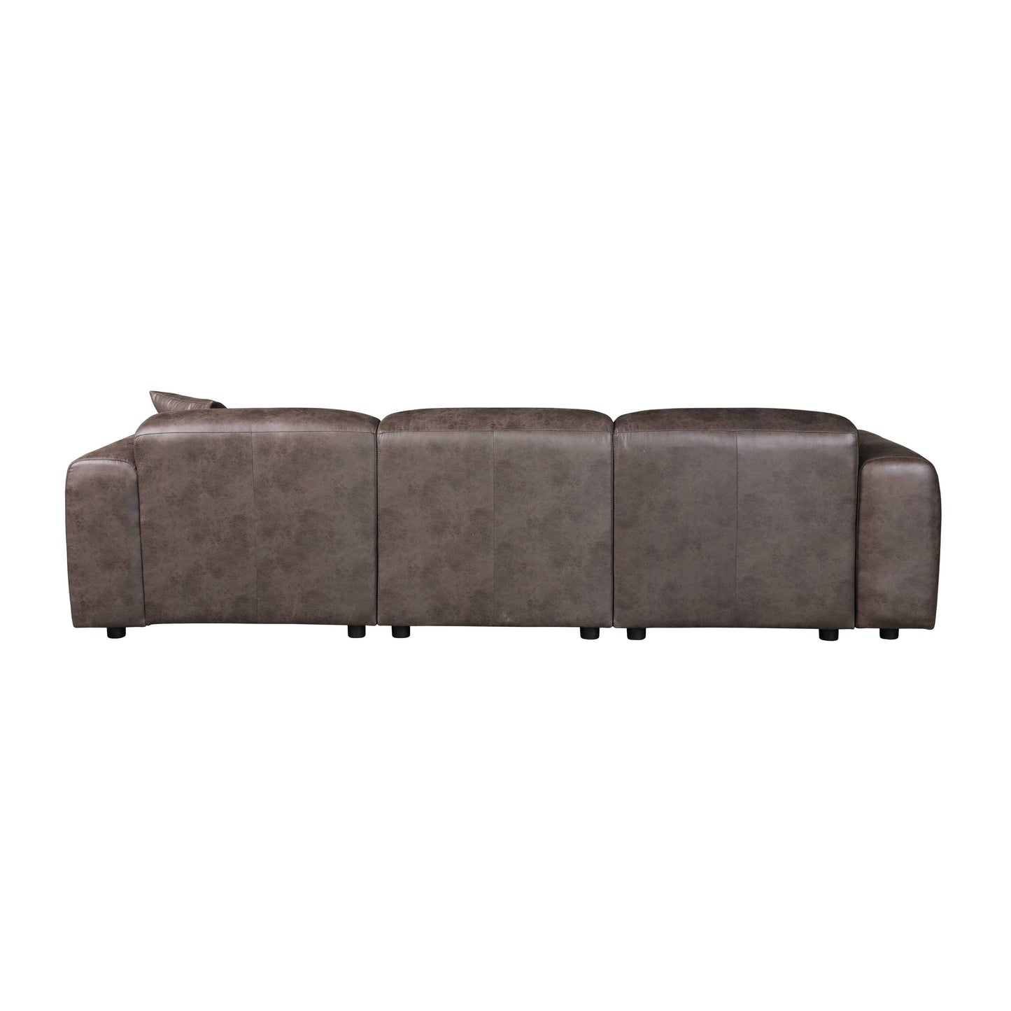Whisper Upholstered Conversation Set with Modular Chairs, Attachable Arms and Ottoman Living Room Sectional Set