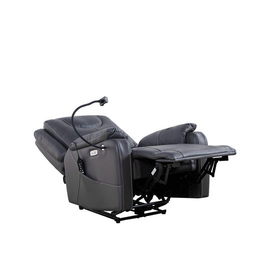 Zero Gravity Electric Recliner Chair with Adjustable Backrest, Massage, Heated Lumbar, USB Port, Phone Holder and Side Pockets