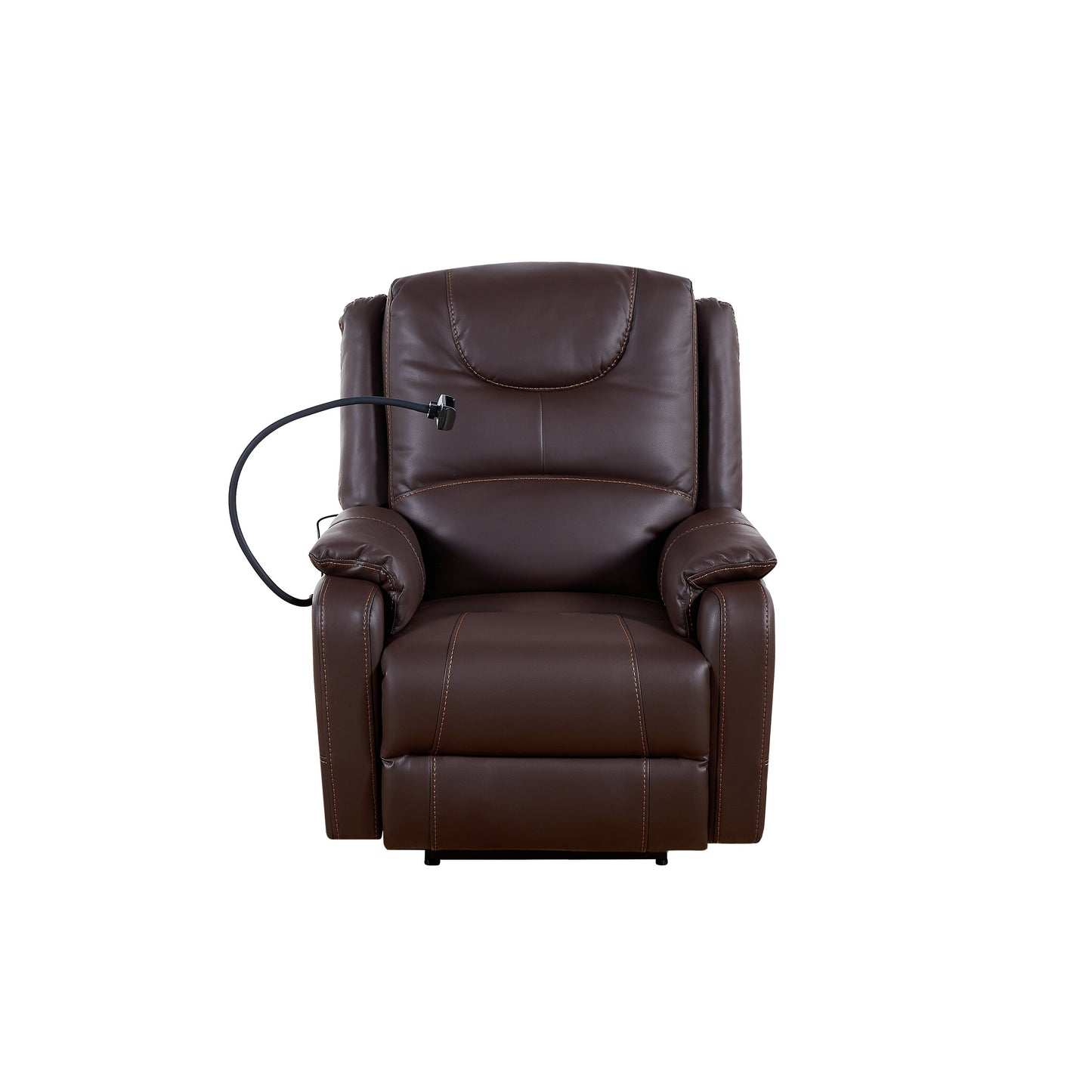 Zero Gravity Electric Recliner Chair with Adjustable Backrest, Massage, Heated Lumbar, USB Port, Phone Holder and Side Pockets