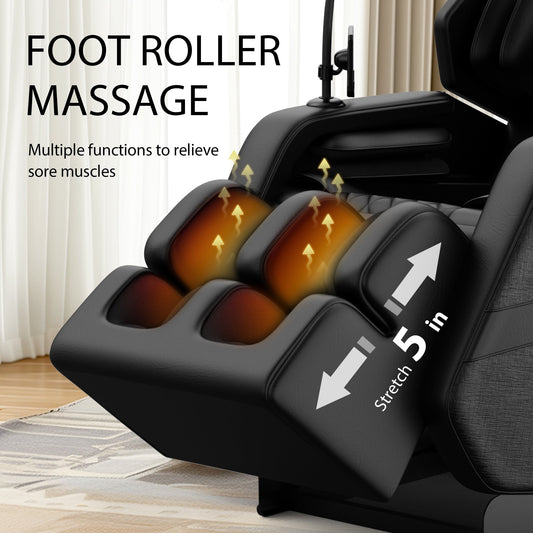 Zero Gravity Massage Recliner with Air Massage, Heating & Bluetooth Speakers