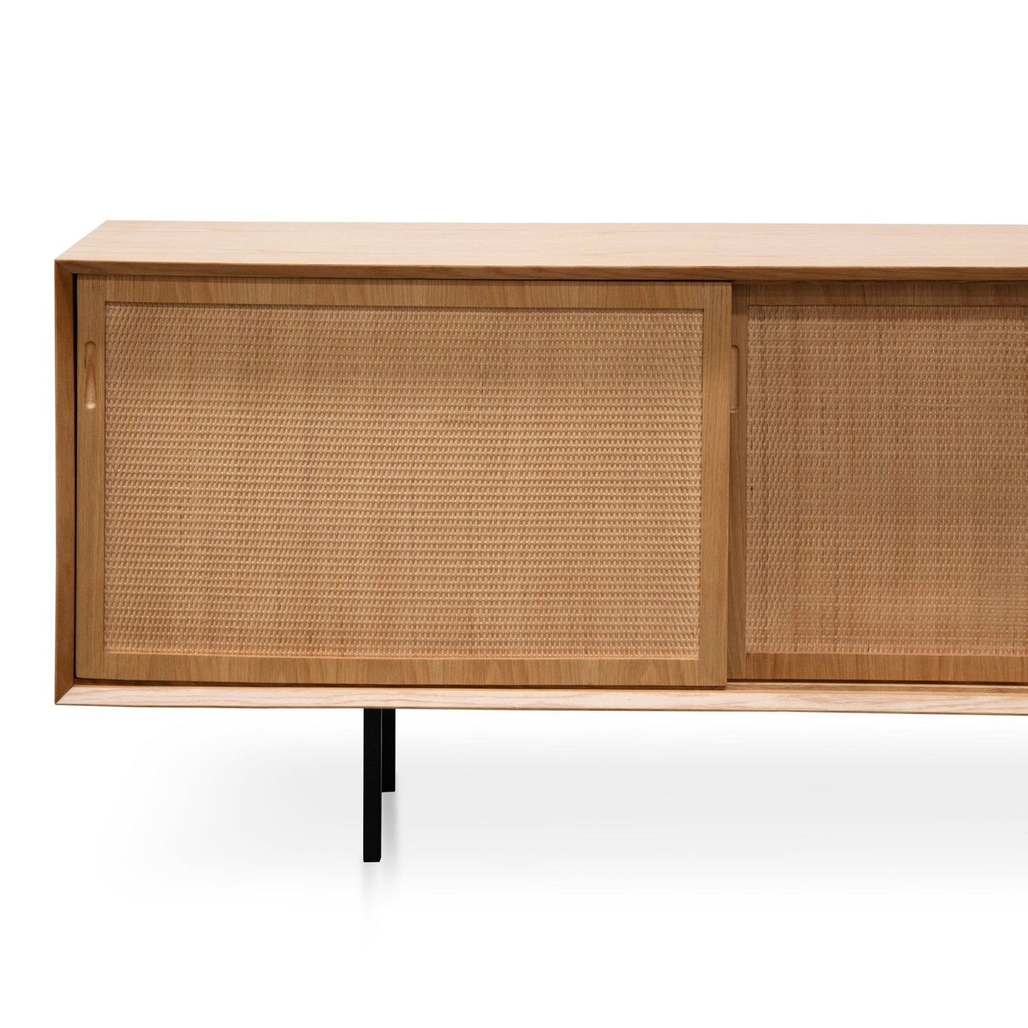Bolton 2.2m Wooden TV Unit - Natural - Last One