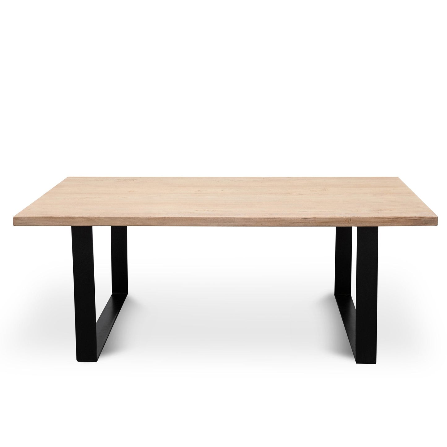Dalton Reclaimed Wood 1.98m Dining Table - Rustic Natural