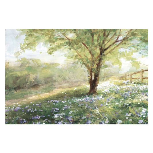 Bright Violet Field, By Danhui Nai