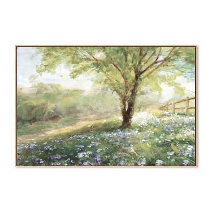 Bright Violet Field, By Danhui Nai